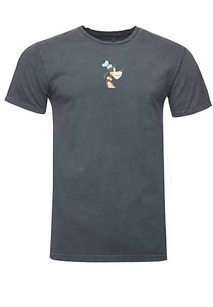 Recovered T-Shirt Disney Goofy Side Profile GOTS zertifizierte Bio-Baumwoll günstig online kaufen