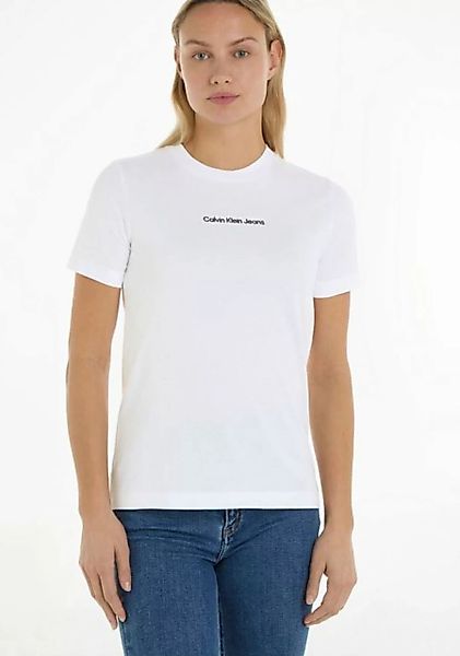 Calvin Klein Jeans T-Shirt aus reiner Baumwolle günstig online kaufen