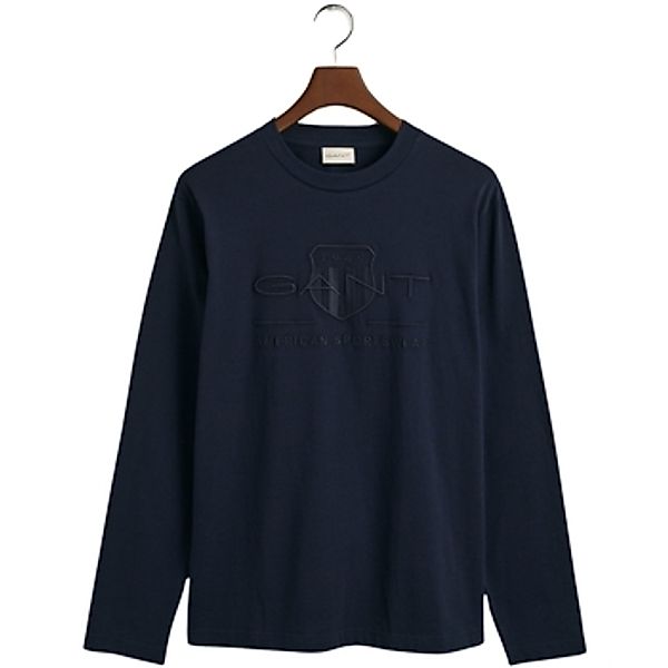 Gant  Langarmshirt Longsleeve Langarmshirt Tonal Shield günstig online kaufen