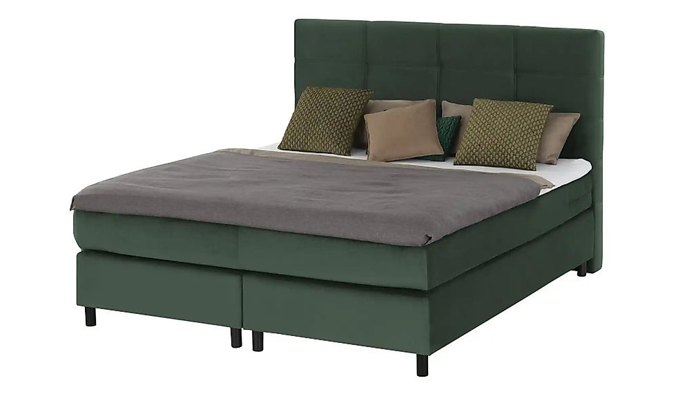 Boxspringbett  Wind ¦ grün ¦ Maße (cm): B: 180 H: 152 Betten > Boxspringbet günstig online kaufen