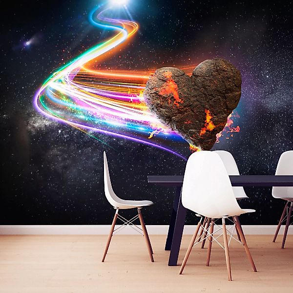 Selbstklebende Fototapete - Love Meteorite (colourful) günstig online kaufen