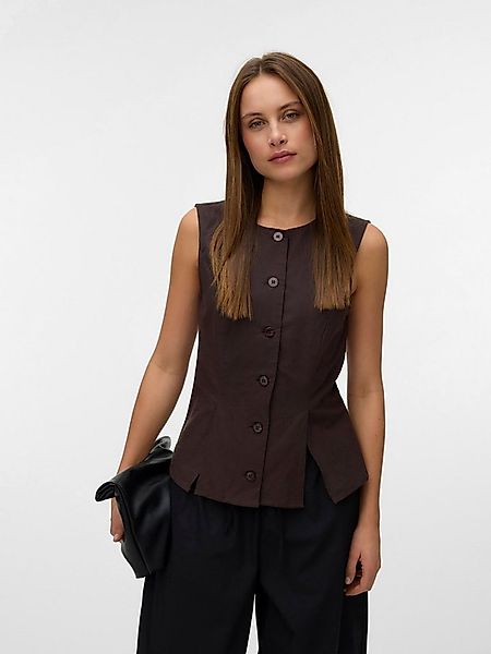 Vero Moda Anzugweste VMSELMA WAISTCOAT WVN NOOS Baumwollmischung, mit Leine günstig online kaufen