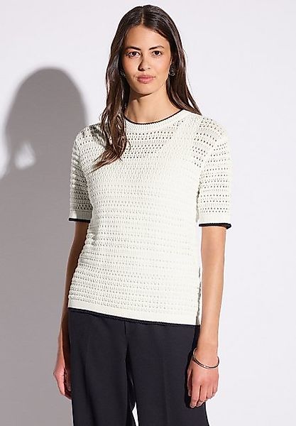 STREET ONE Strickpullover aus reiner Baumwolle günstig online kaufen