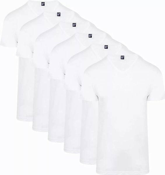 Alan Red T-Shirt V-Ausschnitt Vermont 6er-Pack - Größe S günstig online kaufen
