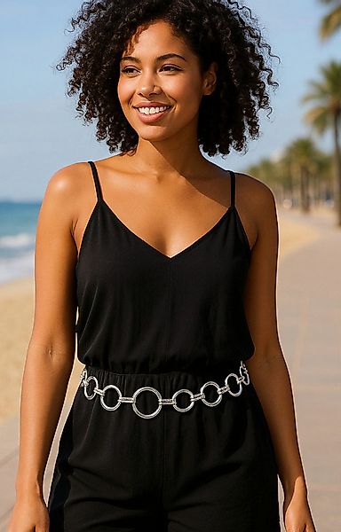 Ella Jonte Kettengürtel silber Ringe 60er 70er verstellbar Vintage Retro günstig online kaufen