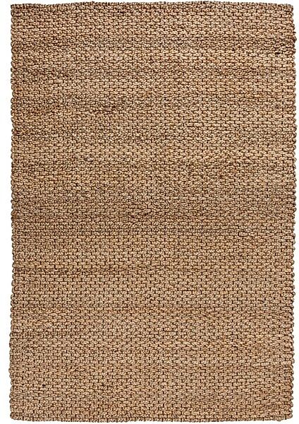 FLAIR RUGS Teppich »Sol, aus gewebter Jute« rechteckig 10 mm Höhe günstig online kaufen