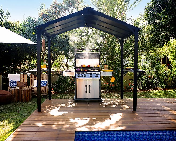 Palram - Canopia Pavillon Austin BBQ günstig online kaufen