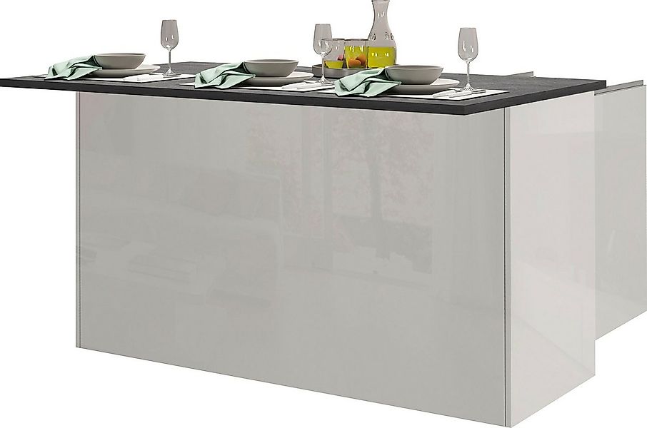 KOCHSTATION Kücheninsel KS-Sole, Kücheninsel, Breite 155 cm, 3 Türen günstig online kaufen