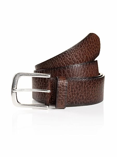 TOM TAILOR Ledergürtel "TTROY", 4 cm breiter Herrengürtel, ideal zu Jeans u günstig online kaufen