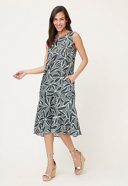 Olsen Midikleid Kleid mit Allover-Dessin günstig online kaufen