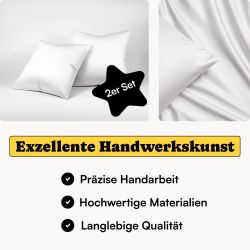 Seralino Kissenbezüge Set aus 100% Lyocell günstig online kaufen