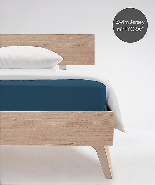 fleuresse Spannbettlaken Comfort, Jersey-Elasthan, Gummizug: rundum, (1 Stü günstig online kaufen