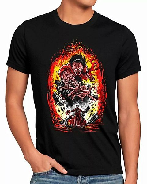 style3 Print-Shirt Herren T-Shirt Kaneda Venegance akira manga anime cospla günstig online kaufen