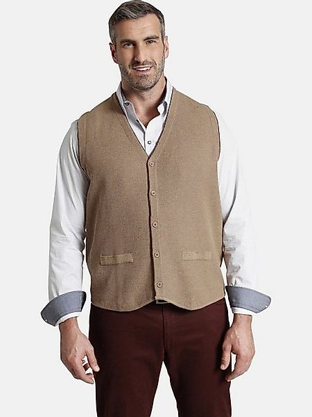 Charles Colby Strickweste KEVAN mit Armausschnitte günstig online kaufen