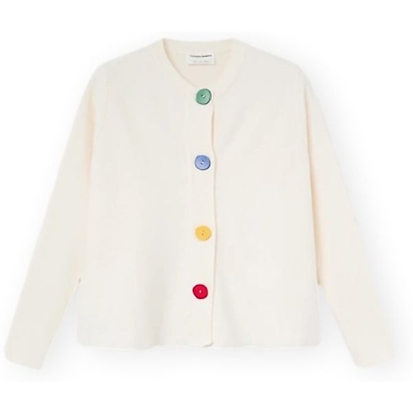 Compania Fantastica  Damenmantel COMPAÑIA FANTÁSTICA Cardigan 10236 - Ecru günstig online kaufen