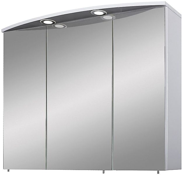 Schildmeyer Spiegelschrank Verona Breite 90 cm, 3-türig, 2 LED-Einbaustrahl günstig online kaufen