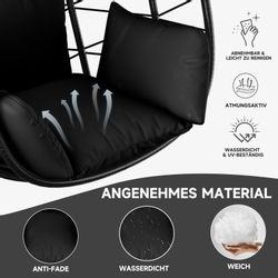 HOMELUX Hängesessel Hängesessel Kissen, Polster, Swing günstig online kaufen