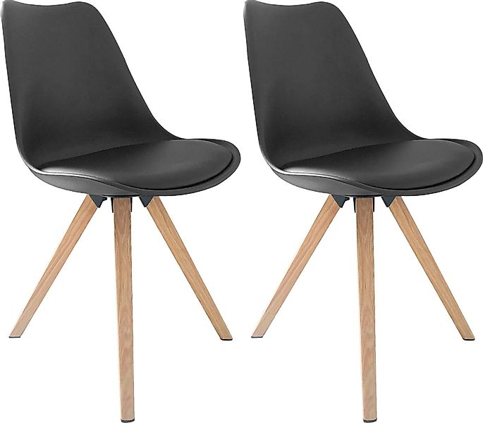 byLIVING Esszimmerstuhl Kira (2 St), Sitzschale günstig online kaufen
