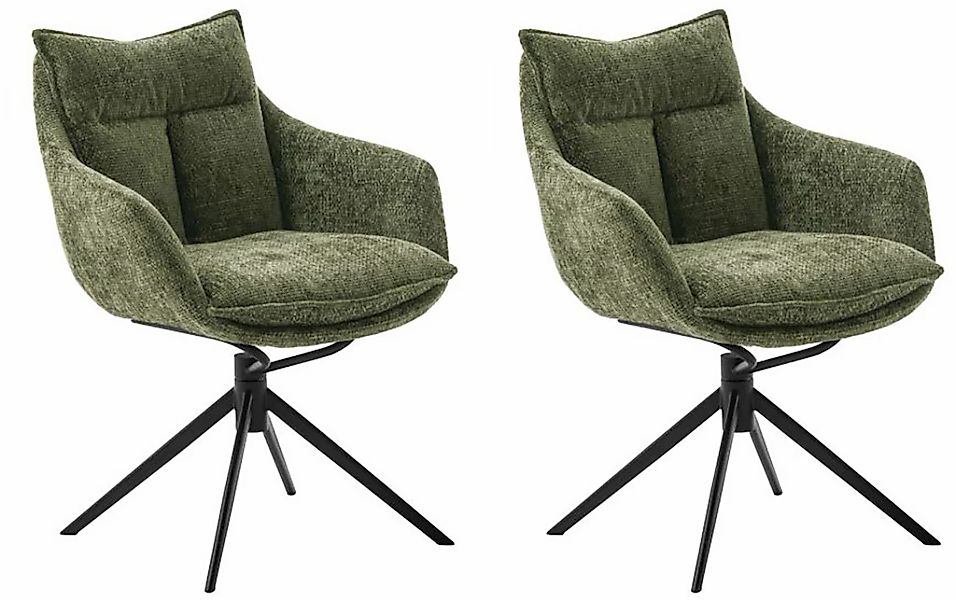 MCA furniture Esszimmerstuhl, Strukturstoff, (2er-Set), drehbar 360, Dreh- günstig online kaufen