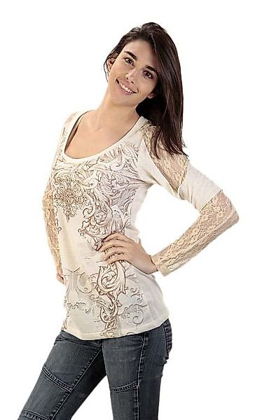 In Vein American T-shirt Woman L Beige günstig online kaufen
