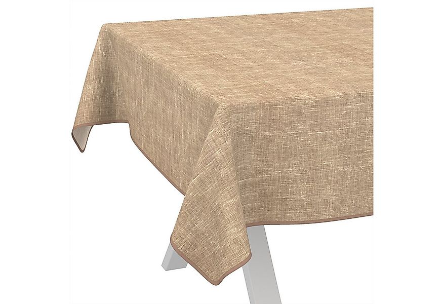 ANRO Tischdecke Alica Leinen Melliert Tischwäsche (Einzelstück 1-tlg), wass günstig online kaufen