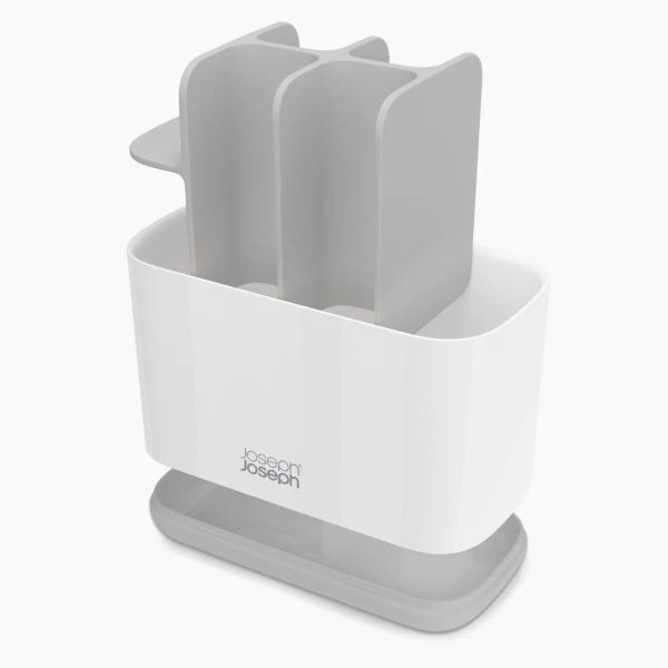 Joseph Joseph Zahnputzbecher Zahnbürstenhalter EasyStore grau-weiß, günstig online kaufen