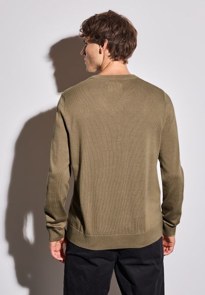 STREET ONE MEN Strickpullover aus reiner günstig online kaufen
