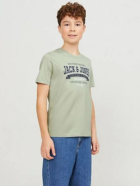 Jack & Jones Junior Rundhalsshirt JJELOGO TEE SS NECK 2 COL AW23 NOOS JNR günstig online kaufen