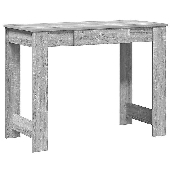 vidaXL Schreibtisch Grau Sonoma 100x45x75 cm Holzwerkstoff 860432 günstig online kaufen