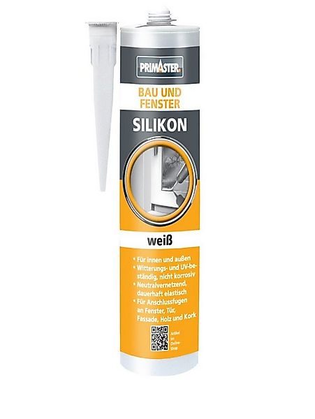 Primaster Silikon Primaster Bau und Fenster Silikon weiß 310 ml günstig online kaufen