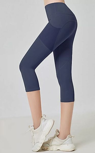 Fity 3/4-Leggings 3/4 Sport-Leggings für Damen mit hohem Bund & modernem De günstig online kaufen