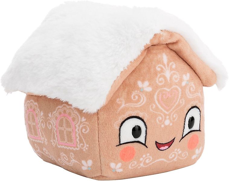 Nici Plüschfigur Winter, Lebkuchenhaus, 15 cm, enthält recyceltes Material günstig online kaufen