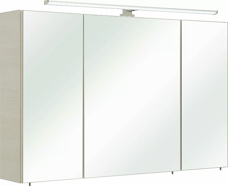 Saphir Spiegelschrank "Quickset Badezimmer-Spiegelschrank inkl LED-Aufsatzl günstig online kaufen