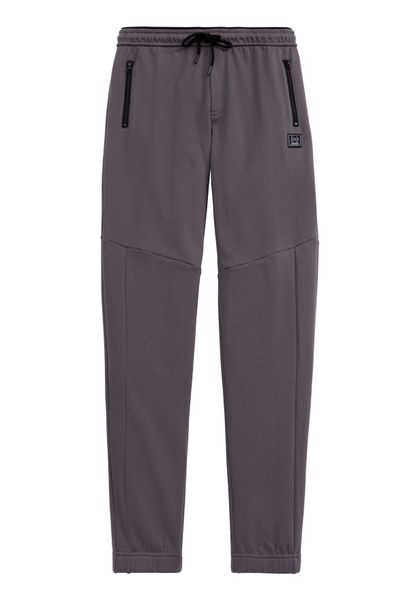 John Devin Sweathose Jogginghose mit seitlichen Taschen und Bindeband aus B günstig online kaufen