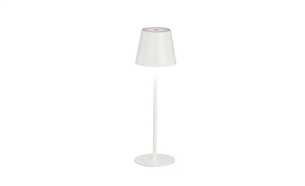 Fischer-Honsel Akkutischleuchte   ¦ weiß ¦ Maße (cm): H: 36,5  Ø: 11 Lampen günstig online kaufen