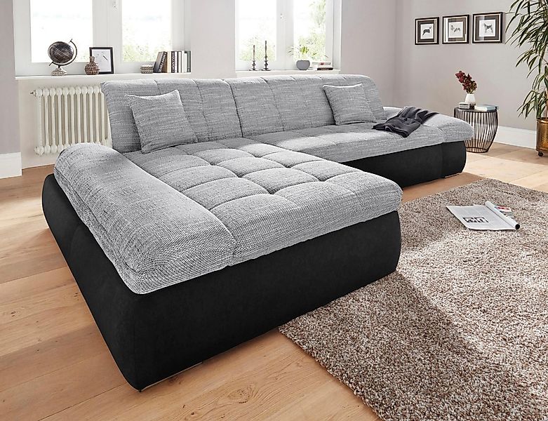 DOMO collection Ecksofa PB Moric wahlweise mit Bettfunktion + Armteilverste günstig online kaufen
