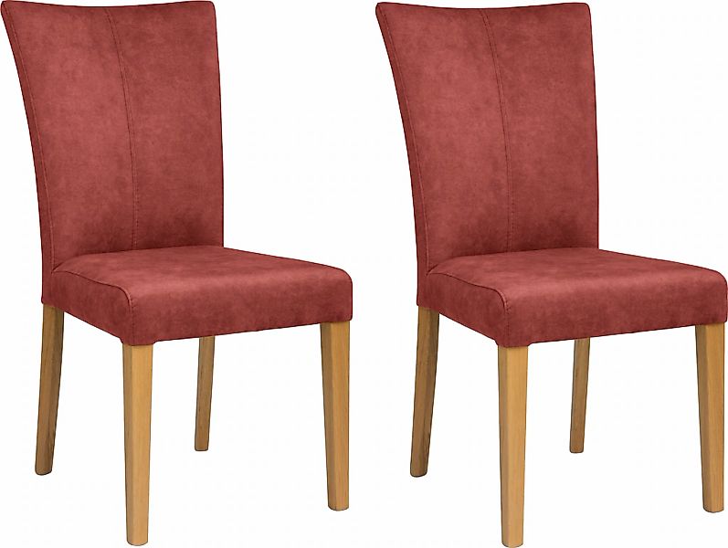 Home affaire Esszimmerstuhl "Aspen Polsterstuhl" (Set) 2 Stk. Samtvelours M günstig online kaufen