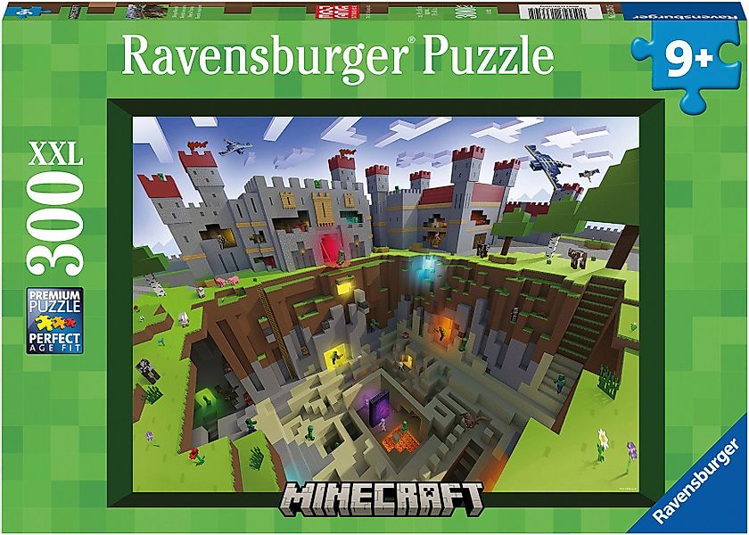 Ravensburger Puzzle Minecraft Cutaway, 300 Puzzleteile, günstig online kaufen