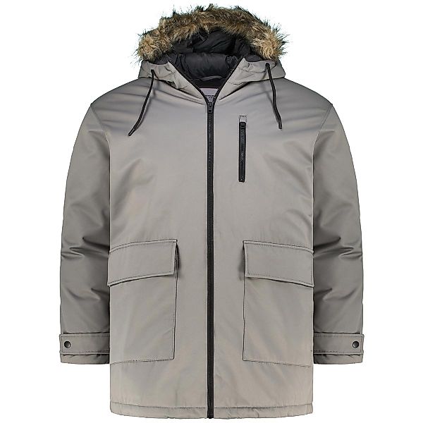 Jack&Jones Parka, wasserabweisend Farbe grau Größe: 6XL günstig online kaufen