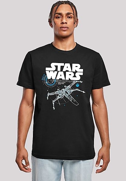 F4NT4STIC T-Shirt "Star Wars The Last Jedi X Wing", Herren,Premium Merch,Re günstig online kaufen