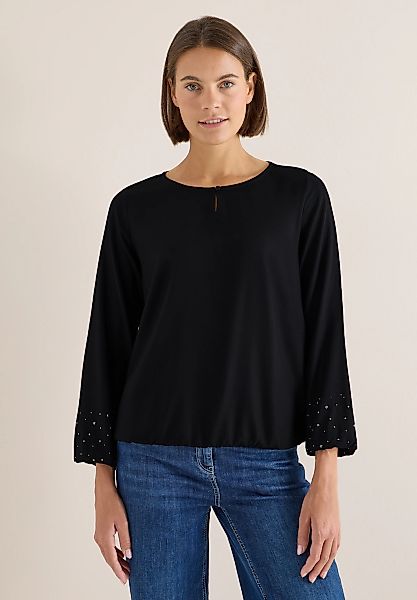 Cecil Langarmbluse aus softer Viskose günstig online kaufen