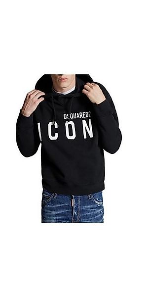 Dsquared2 Rundhalspullover Dsquared2 ICON Pullover Schwarz Herren S günstig online kaufen