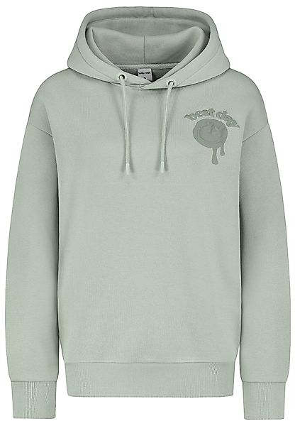 SUBLEVEL Kapuzenpullover Damen Hoodie Kapuzenpullover Alloverprint günstig online kaufen