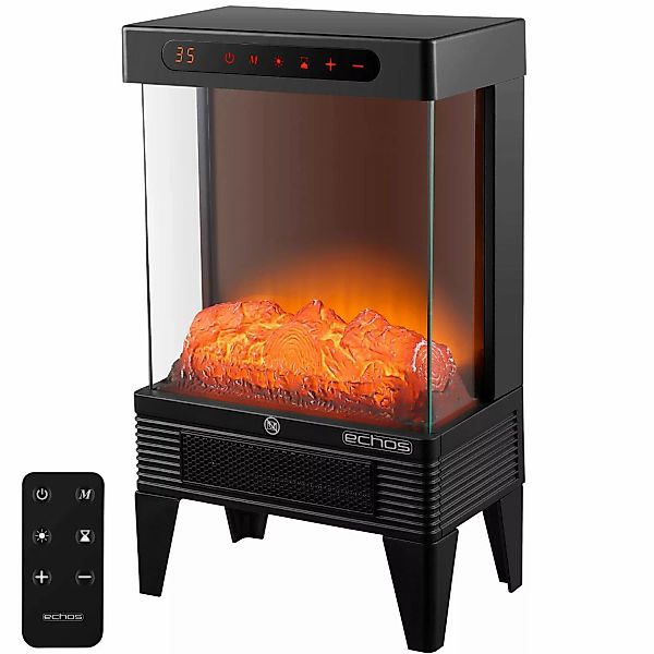Echos Eco-3511 Elektrokamin m. Fernbedienung 12h Timer 1500 W günstig online kaufen