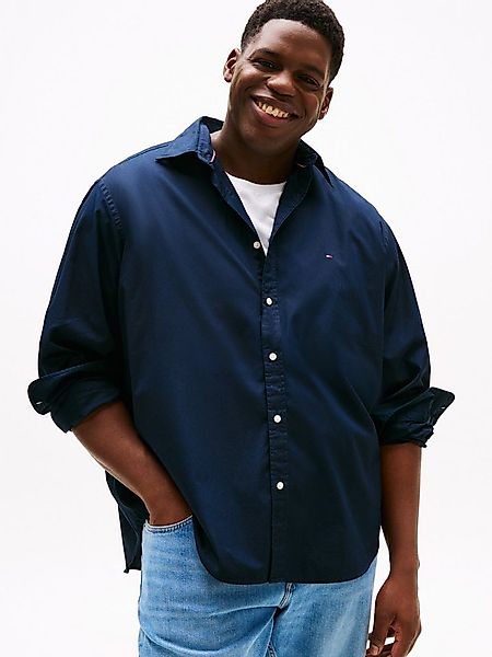 Tommy Hilfiger Big & Tall Langarmhemd BT-FLEX POPLIN SOLID Große Größen, re günstig online kaufen