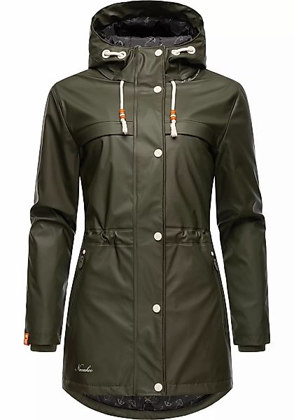 Navahoo Regenmantel "Rainy Forest", modischer Damen Outdoor Regenparka günstig online kaufen