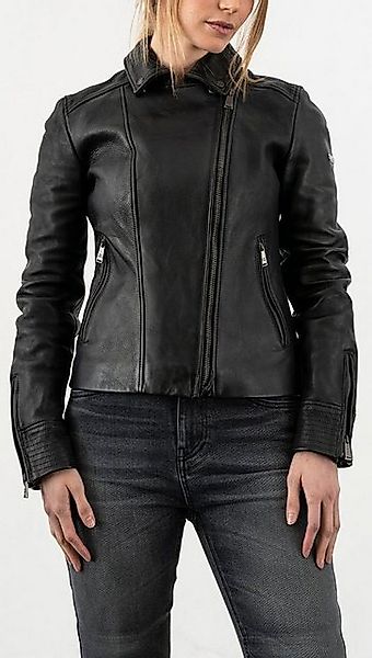 Rokker Motorradjacke Bonny Damen Motorrad Lederjacke Rückenprotektor enthal günstig online kaufen