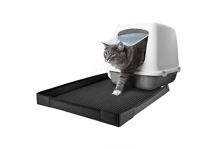 Petigi Katzentoilette Katzenklo Matte Katzenstreu Unterleger Katzenmatte (6 günstig online kaufen