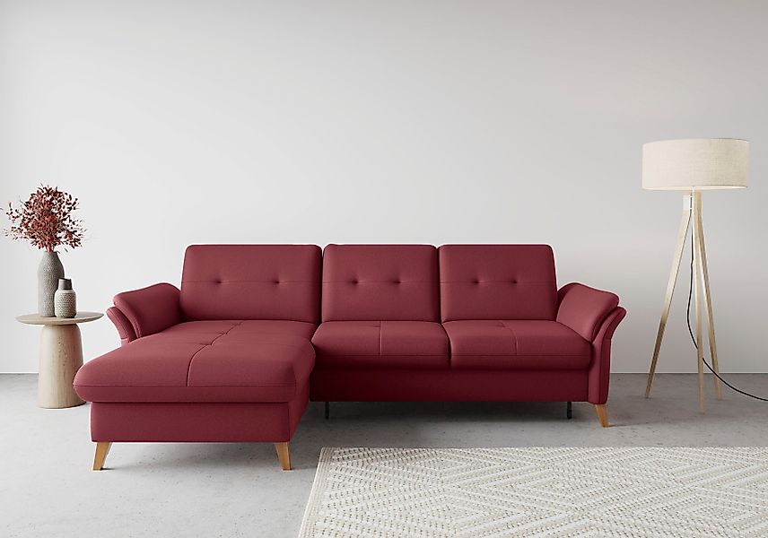 sit&more Ecksofa Göteborg, Sitztiefenverstellung und Federkern, günstig online kaufen