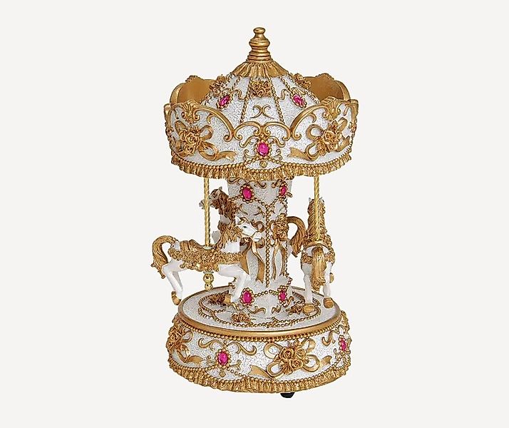Seyila Home Spieluhr Spieluhr Karussell Pferd, Elegante Musikdose im nostal günstig online kaufen